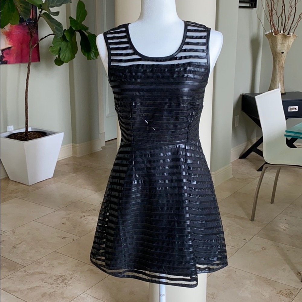 Edgy Black Dress